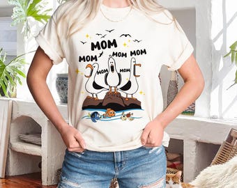 Maglietta Disney Seagulls Mom, Disney Alla ricerca di Nemo Seagulls Mine, Maglietta Disney per la festa della mamma, Regalo per la festa della mamma, Regalo per la festa della famiglia Disneyland