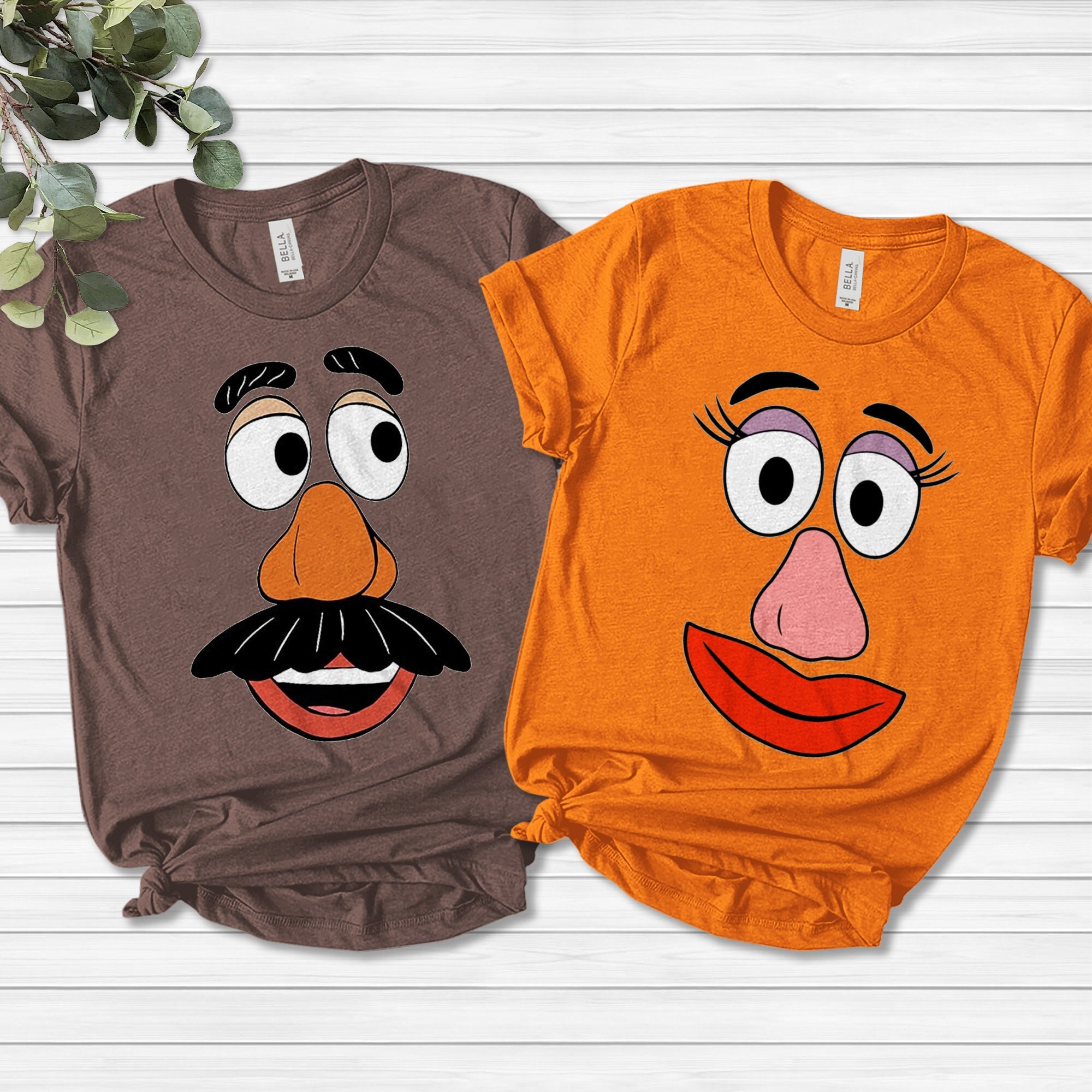 ミスター・ポテトヘッド カップルシャツ：ディズニーワールド