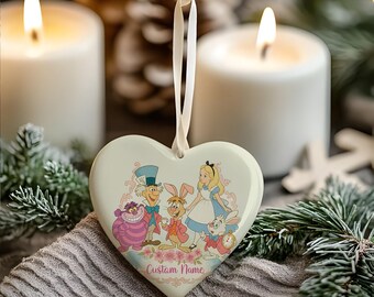 不思議の国のアリス クリスマス セラミック オーナメント、ディズニー