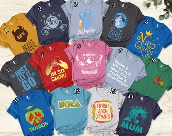 Shirt Ralph Breaks the Internet, Disney Princess shirts, Disney familie shirts, paar shirts, Disney World, Disneyland, Disney Bestie Group