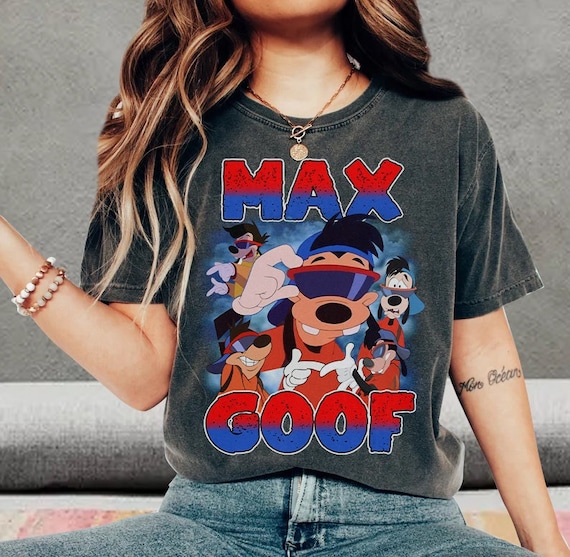 Disney A Goofy Movie Max Goof Camiseta unisex Regalo de camisa de cumpleanos de Max Goofy Camisa Max Roxanne Regalo de camisa de viaje de Magic Kingdom Disneyland Etsy Mexico