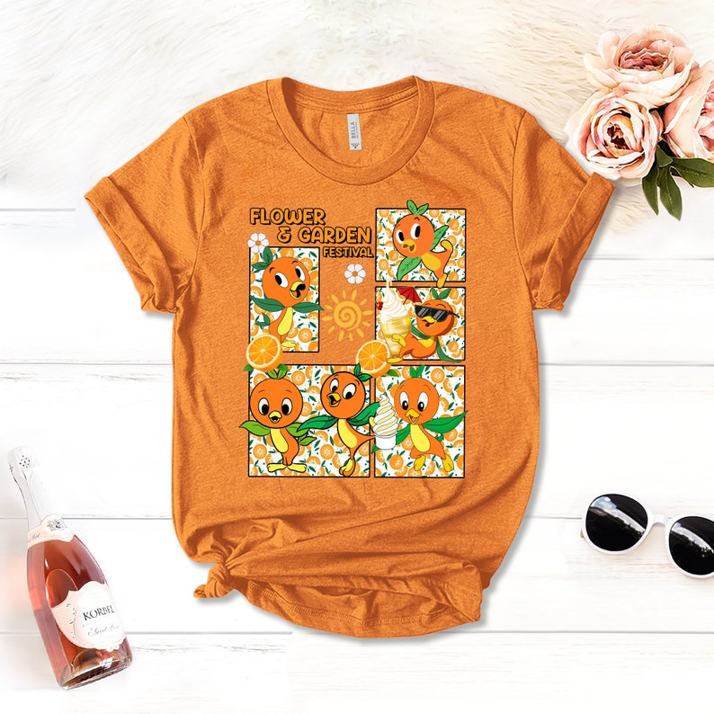 Disney Epcot Orange Bird Shirt, Flower & Garden Festival Shirt, Orange Bird Shirt, Best Day Ever Shirt, Orange Bird Disney Festival Shirts image 2