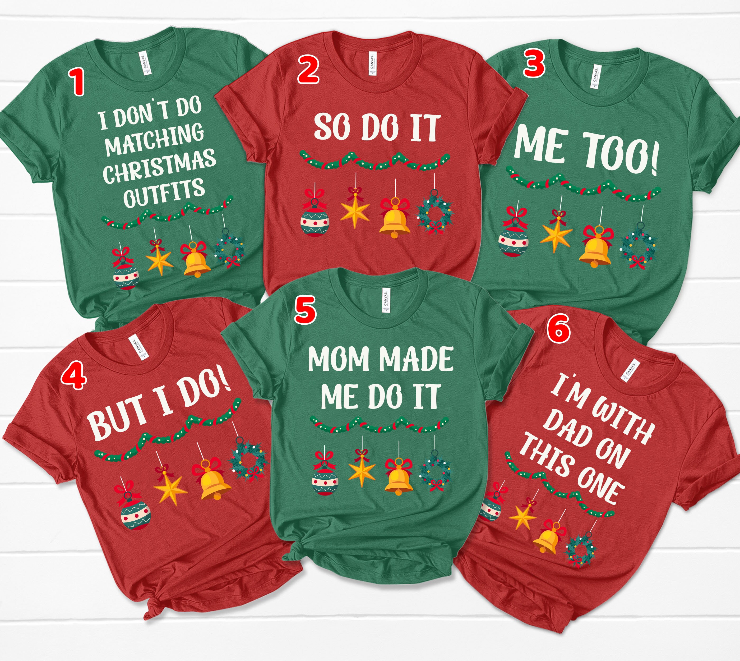 Discover Funny Family Christmas Tee, Holiday Matching Shirts