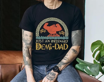 Demi Dad-shirt, gewoon een gewoon Demi Dad-shirt, Maui-shirt voor papa, Disney Moana-shirt, Disney Vaderdag-T-shirt, Vaderdagcadeau, T-shirt papa