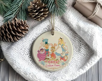 不思議の国のアリス クリスマス セラミック オーナメント、ディズニー