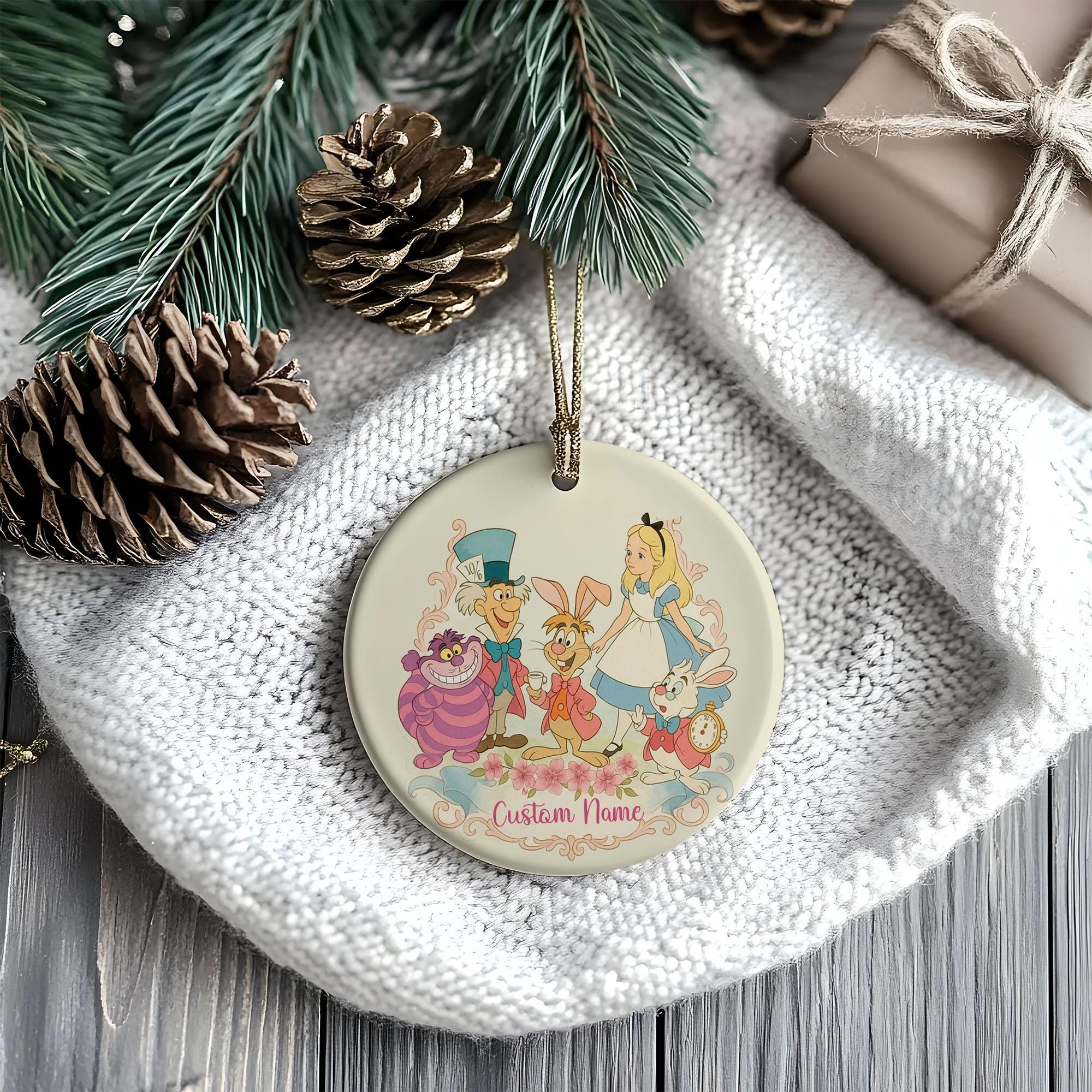 不思議の国のアリス クリスマス セラミック オーナメント、ディズニー