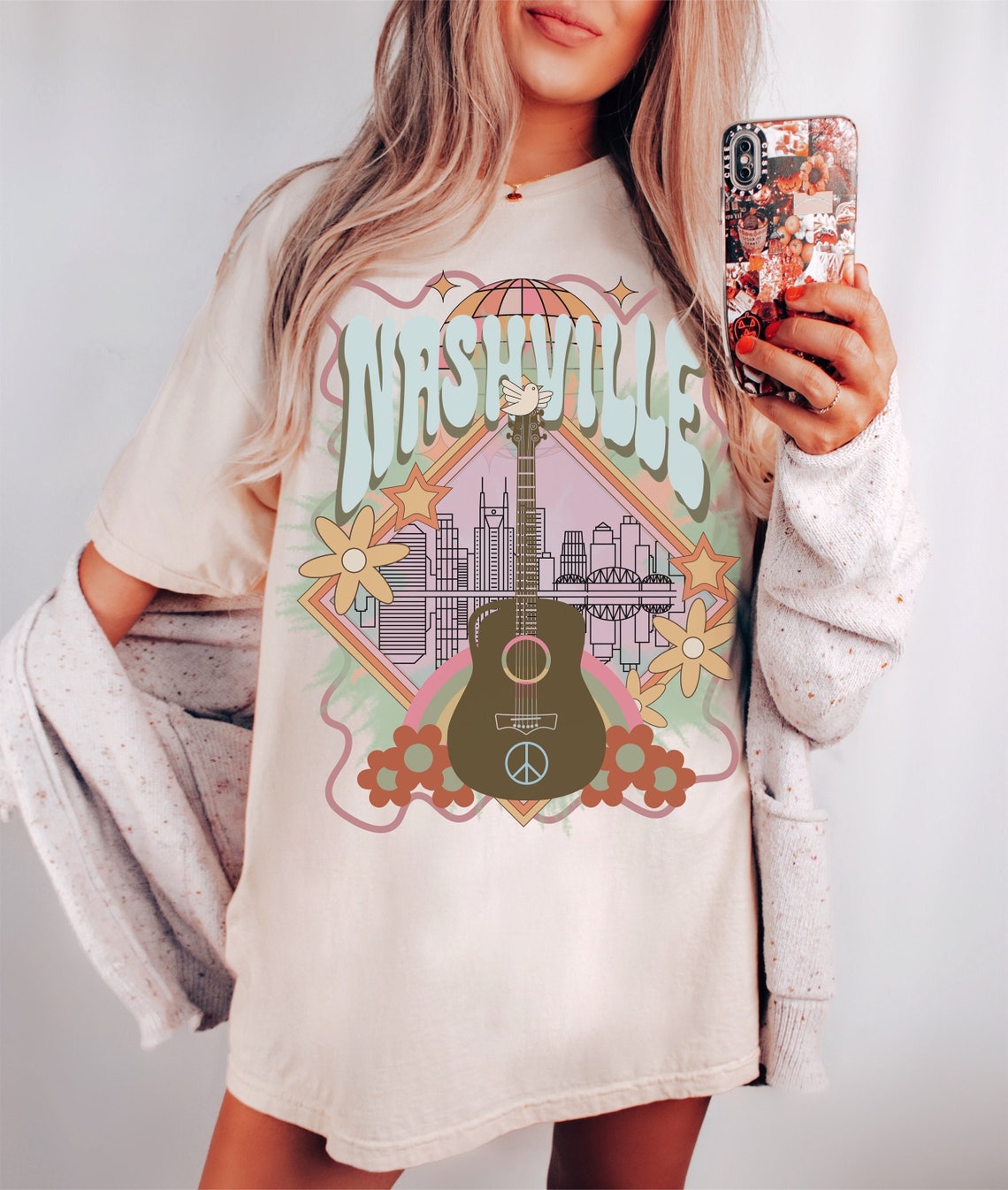 Rock Shirts For Women Nashville T Shirt Women Country Music Shirts Vintage Guitar Graphic Tee... Outfit Ideas For Rock Concert