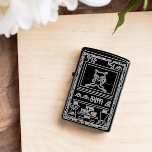 Mew Engraved lighter, Anime Fan gift