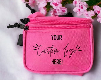 Customizable Fanny Pack | Three Pocket Bag with Adjustable Strap | Personalize Your Own Logo & Design | Perfect Accessory