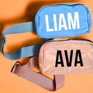 Personalized Belt Bag, Personalized name fanny pack, Kids fanny pack, Custom name