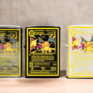 Base Set Charizard Custom Lighter
