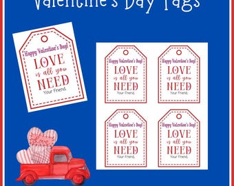Valentine's Day Tags