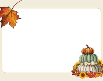 Thanksgiving Table Nametags