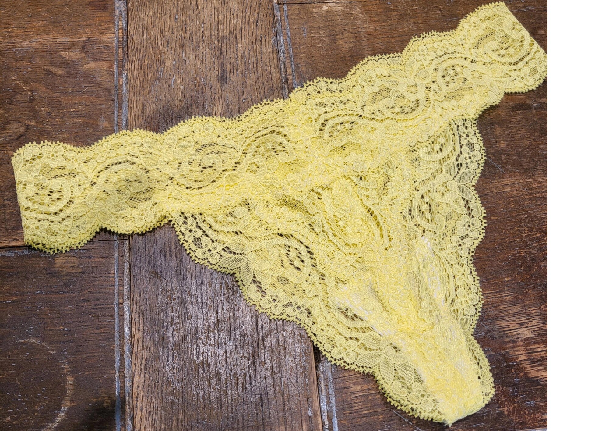 Bragas amarillas Etsy Espana
