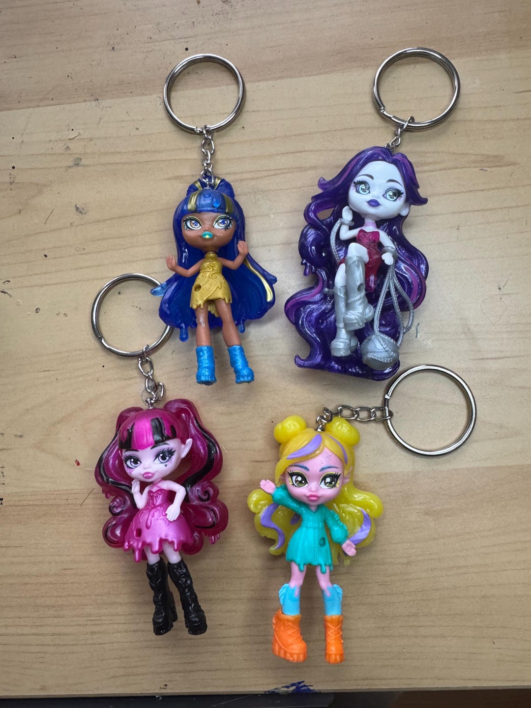 Character Keychains - Etsy