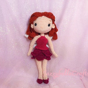 Rosetta Doll crochet pattern - Fairy - Amigurumi - PDF English & Dutch
