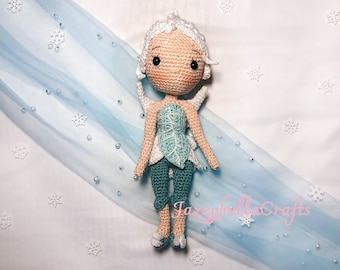 Periwinkle Doll crochet pattern - Fairy - Amigurumi - PDF English & Dutch