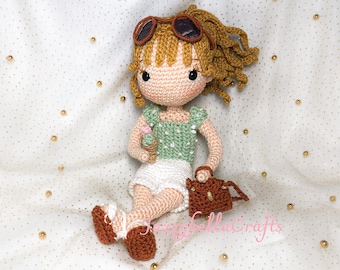 Lynn dress up Doll crochet pattern - Amigurumi - PDF English & Dutch