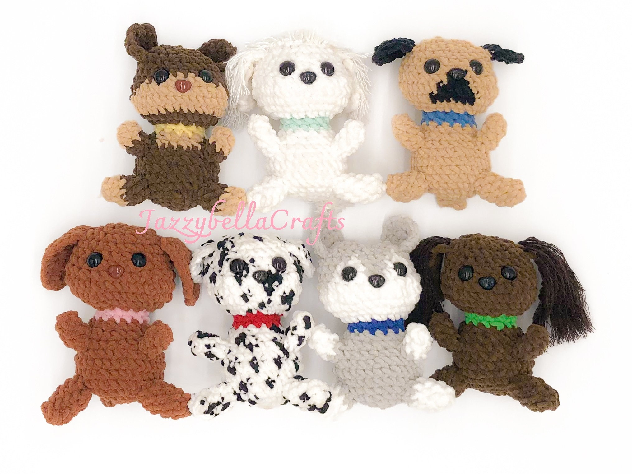 40 Dog Crochet Patterns for Amigurumi, Wearables, and Giftable Makes 30 Dogs Plushies crochet