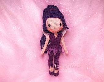 Vidia Doll crochet pattern - Fairy - Amigurumi - PDF English & Dutch