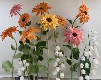 Giant Flower Blooms Gorgeous Perfect for Events Birthdays Weddings Corporate Backdrop 23PGF39