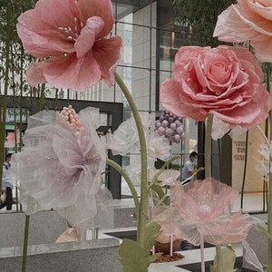 Giant Flower Blooms Gorgeous Perfect for Events Birthdays Weddings Corporate Backdrop 23PGF29 image 3