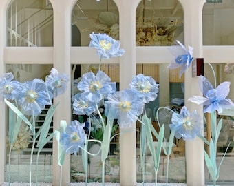Giant Flowers for Elegant Backdrop Wedding Event Decor 23OGF33