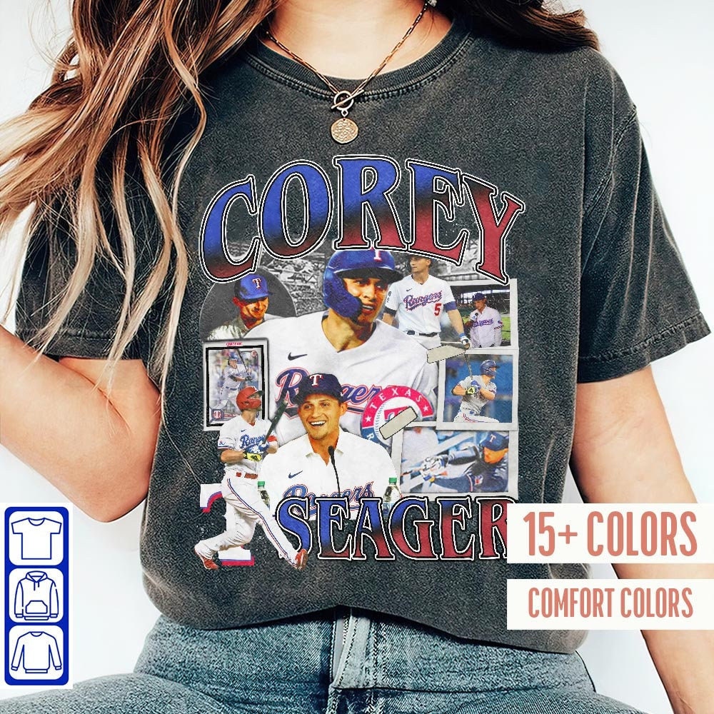 Vintage 90s Graphic Style Corey Seager T-shirt Corey Seager 