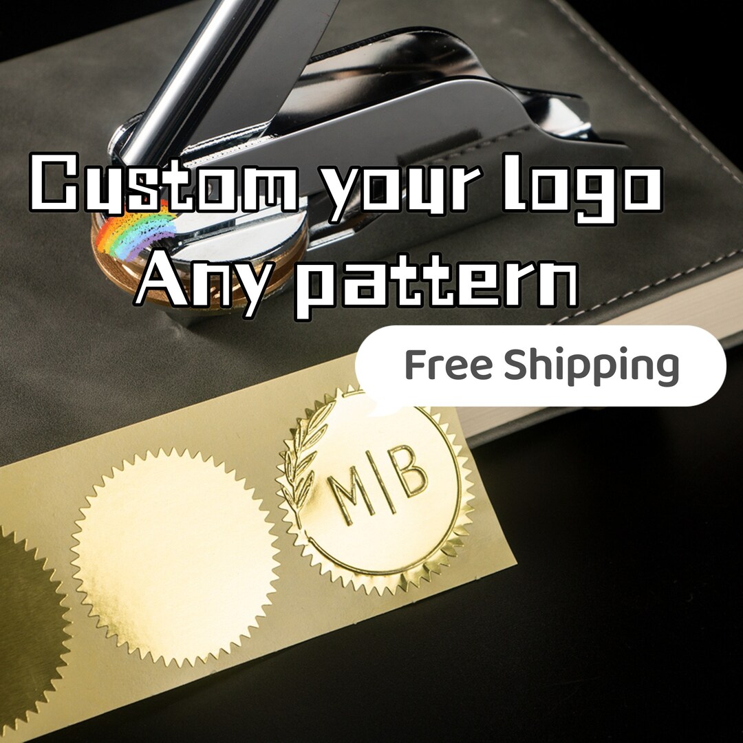 Custom Embosser Stamp Paper Stamp Wedding Stamp Library Etsy