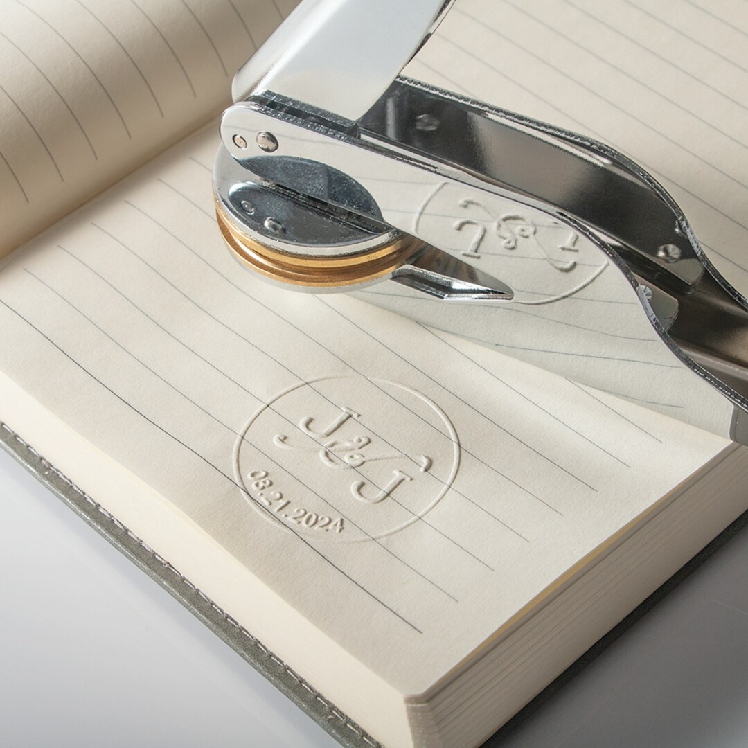 Custom Embosser Stampspersonalized Embosser Stamps for Etsy