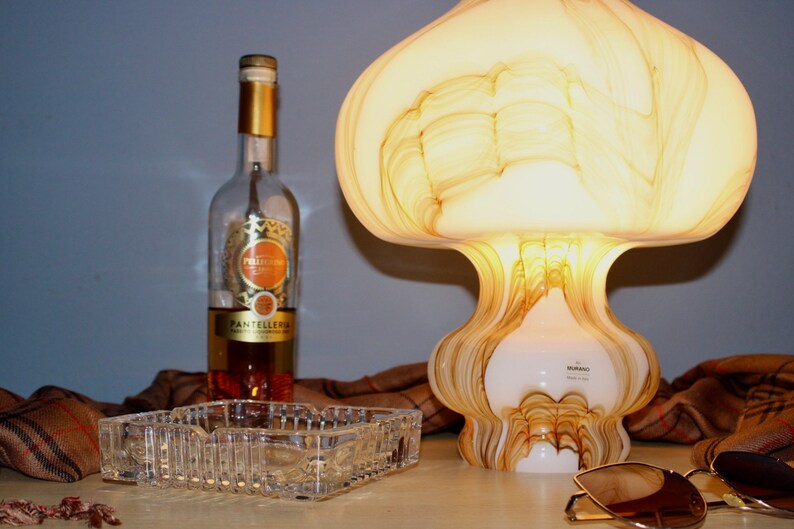 Lámpara vintage en cristal de Murano imagen 4