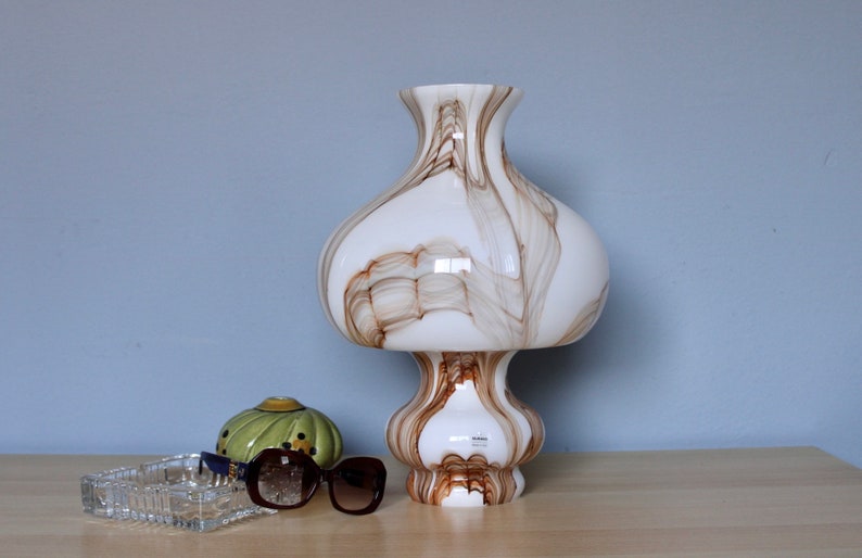 Lámpara vintage en cristal de Murano imagen 3