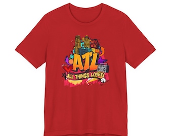 Atlanta Graffiti T-Shirt | ATL Skyline City Tee | Unisex ATL Shirt