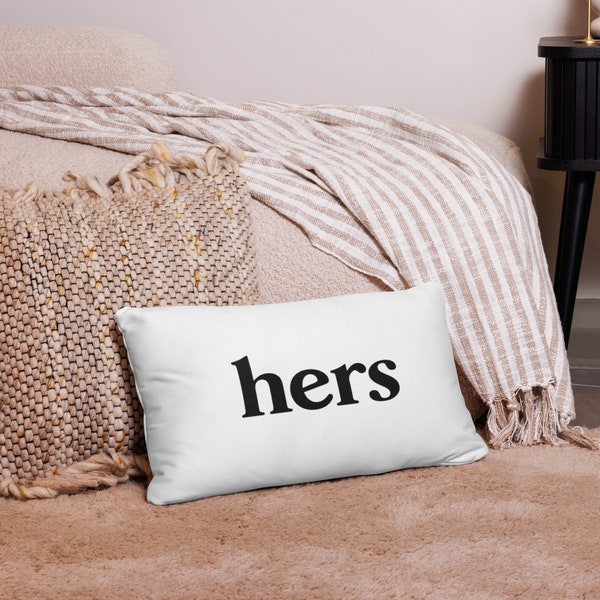 HERS pillow case women's home luxury comfortable cushion