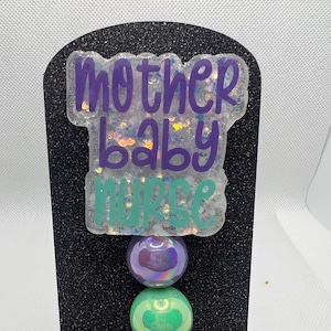 Bobine pour badge maman, bébé infirmière