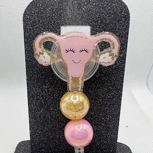 Uterus Badge Reel