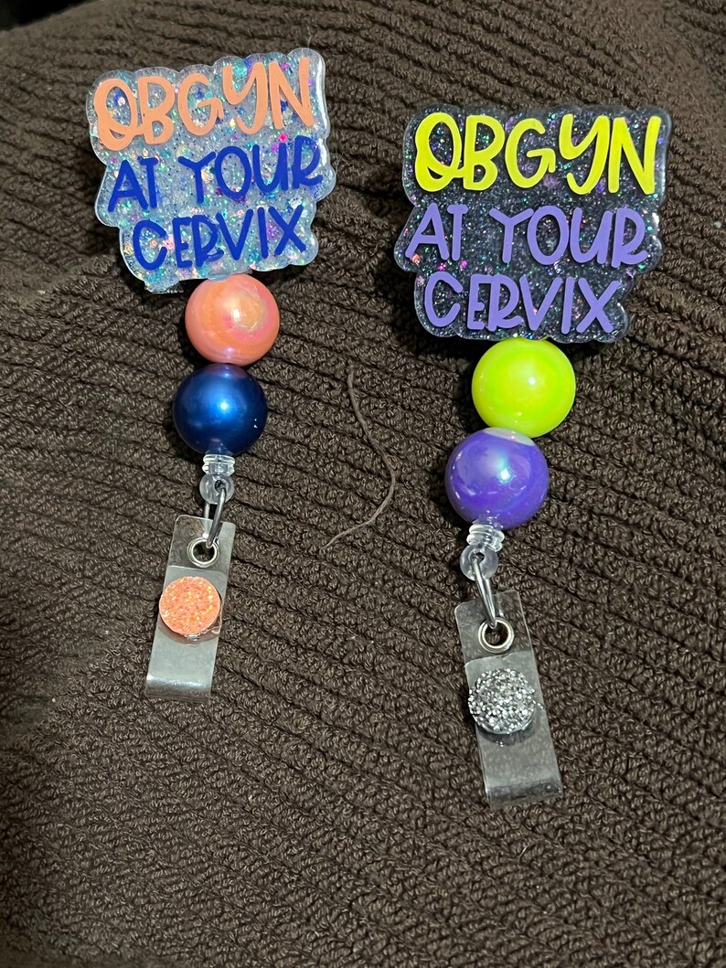 OBGYN at Your Cervix Badge Reel - Etsy