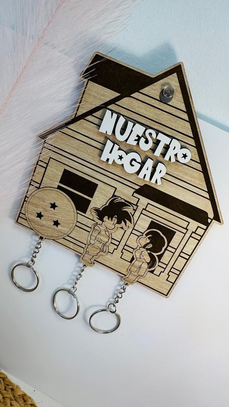 DragonBall family key hanger, ideal for your home image 1