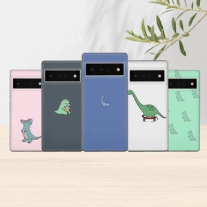 Fossils Phone Case Dino Cover for Pixel 8 7A 6A Pro Oneplus Nord, Oppo X6 Vivo V27 Honor Magic Xiaomi Poco Realme C55