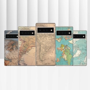 Topography Phone Case Globe Cover for Pixel 7A 6A Pro Oneplus Nord, Oppo X6 Vivo V27 Honor Magic Xiaomi Poco Realme C55