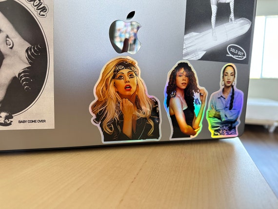 Lady Gaga Holographic Die Cut Sticker - Etsy