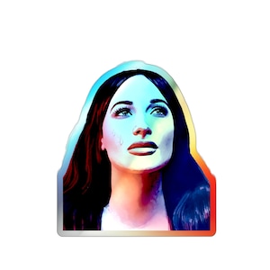 Kacey Musgraves Holographic Die cut Sticker