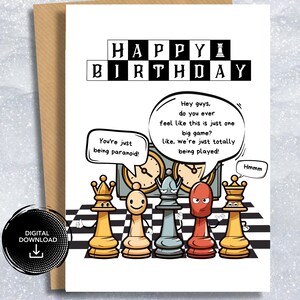 Biglietto Di Auguri Per Compleanno Giocatore - Stile Call Of Duty - 14cm Quadrato