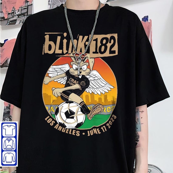 Design Blink 182 June 17 2023 Tour Los Angeles Shirt Unisex Tee, Sweatshirt, Hoodie