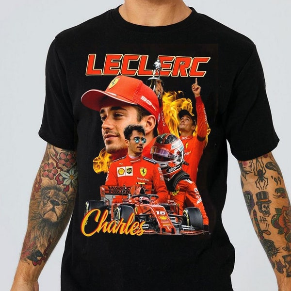 Charles Leclerc the Eras Tour T Shirt Etsy