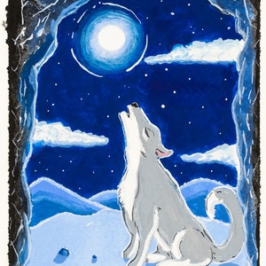 L'ululato del lupo 4x6