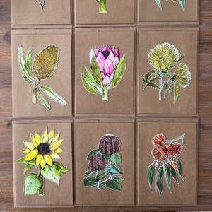 Unique Handmade Painted Blank Greeting Cards