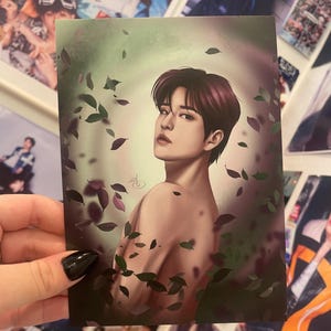 Seungmin - Stray Kids Arte impressa/PC, Cover Me, impressões de K-pop.