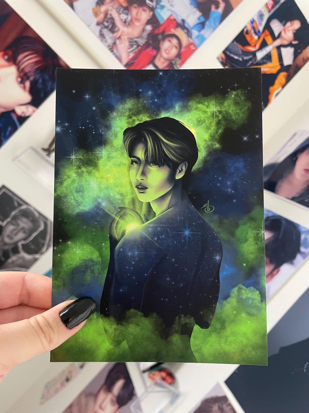 Han - Stray Kids Art Print/pc, Alien, K-pop Prints. - Etsy
