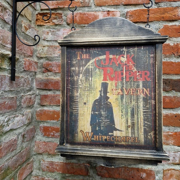 Pub Schild JACK THE RIPPER tavern whitechapel